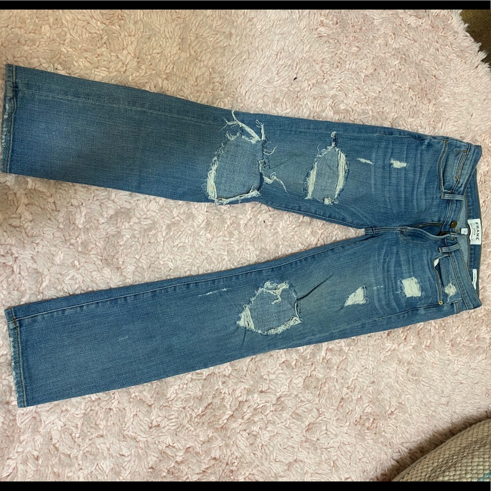 Frame Le High Straight 24 EUC
